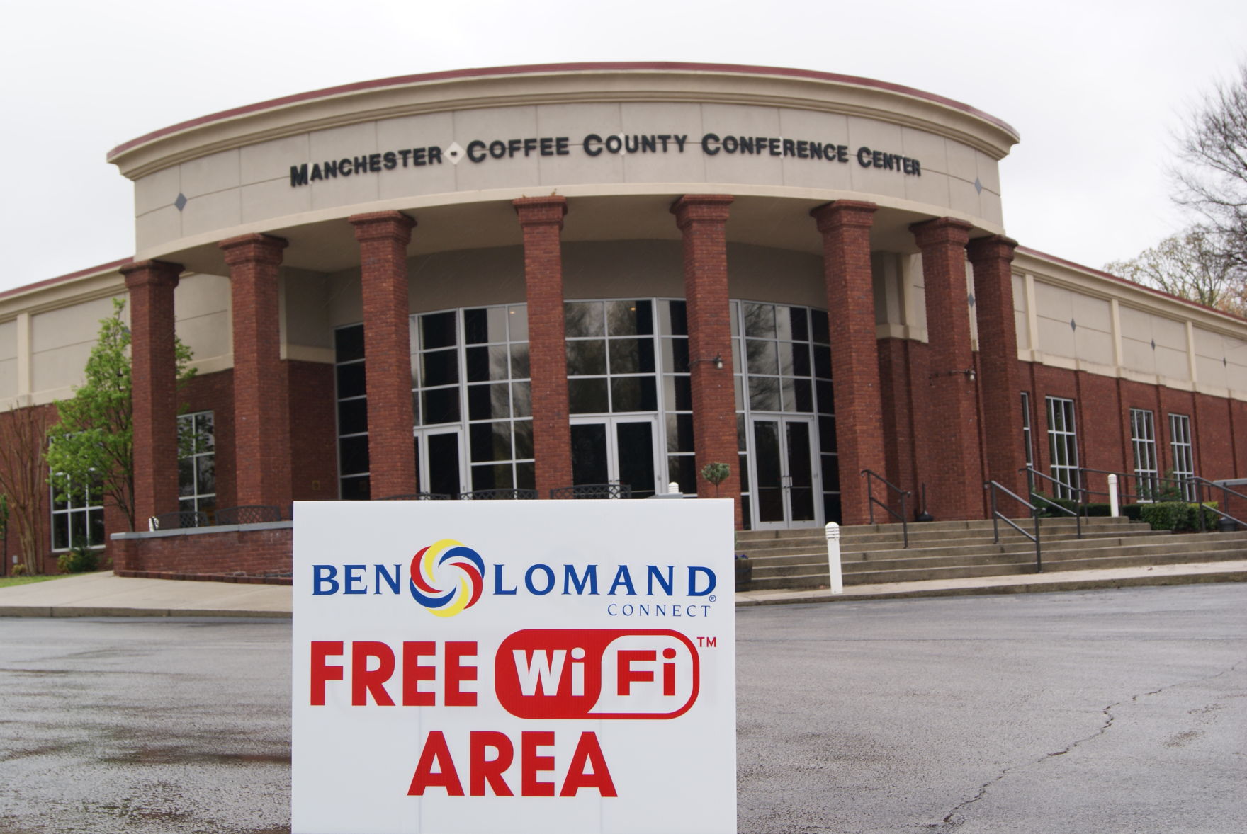 Conference center to serve as WiFi hotspot